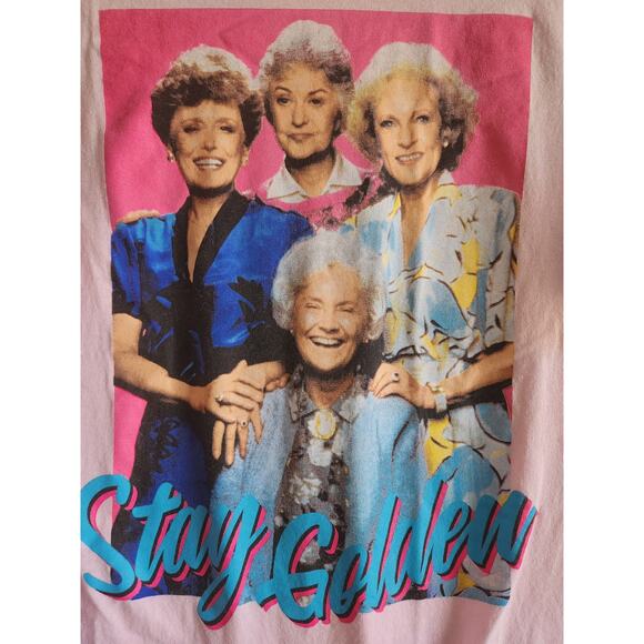 Golden Girls Stay Golden Unisex Logo Graphic Shirt M - Picture 2 of 7